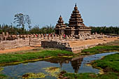 Mamallapuram - Tamil Nadu. The Shore Temple.